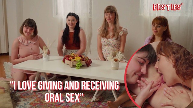 Ersties - Dziewczyny Rozmawiające O Seksie Prowadzą do Lesbijskiej Orgii - Porn
