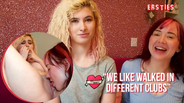 Ersties- Śliczna Rudowłosa Daje Blondynce Lesbijskie Przyjemności - Porn