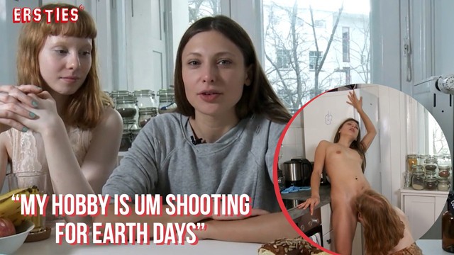 Ersties - Seksowna Talia Rozpieszcza Rudowłosą Piękność Bonnie z Lizaniem Cipki i Lodem - Porn