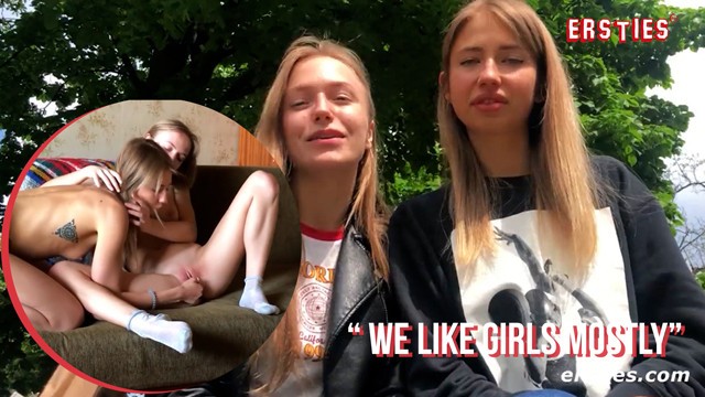 Ersties - Seksowne Blondynki Współpracownicze Spotykają Się Na Gorącej Lesbijskiej Zabawie - Porn