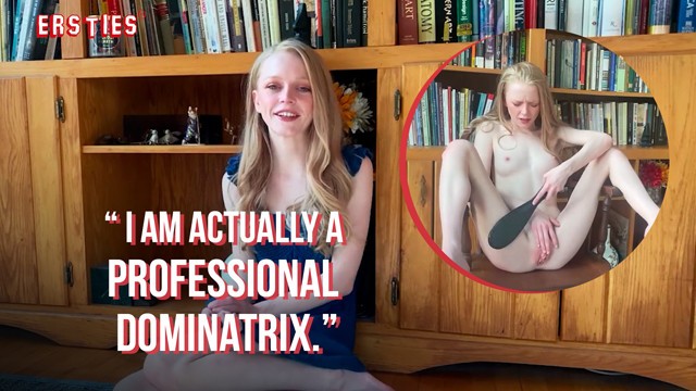 Ersties - Texas Urodzona Blonde Wiosłuje Przed Wysiąściem - Porn