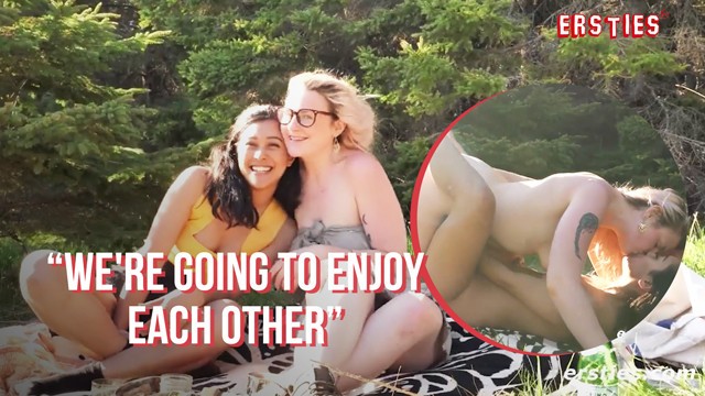 Ersties - Hanna i Jin Zabierają Rzeczy Na Zewnątrz Na Hot Lesbijską Sesję Seksualną - Porn