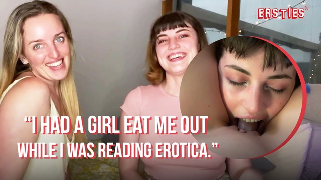 Ersties - Lucy & Charlie Rób Niegrzeczne Lesbijskie Rzeczy w Bibliotece - Porn