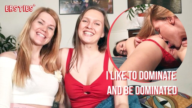 Ersties: Śliczna Lesbijska Laska Używa Szklanego Dildo Podczas Lizania Analnego Na Swojej Przyjaciółce - Porn