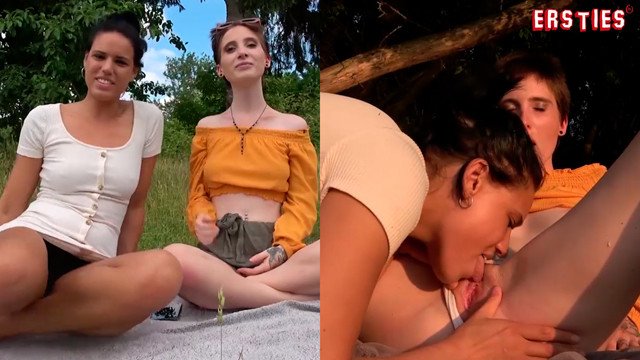 Ersties - Cataleya und Lia - Exibitionimus-Abenteuer im Park